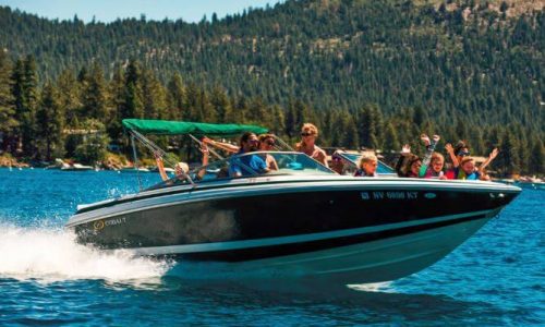 Rent a boat lake tahoe