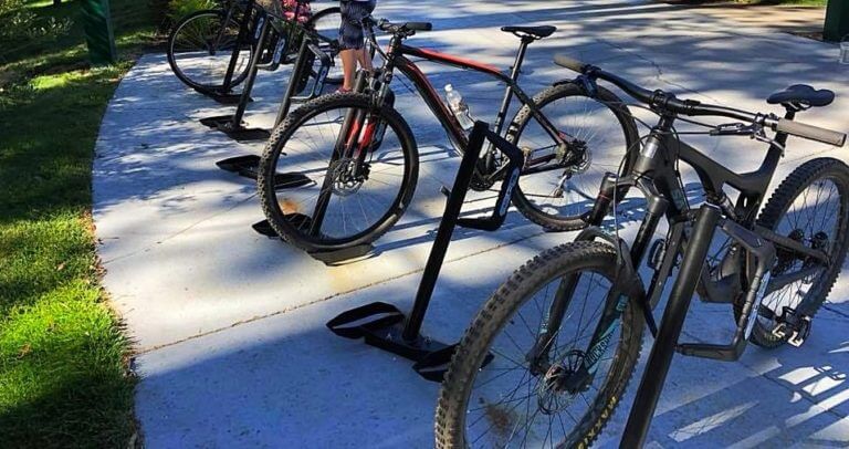 Tahoe store bike rack