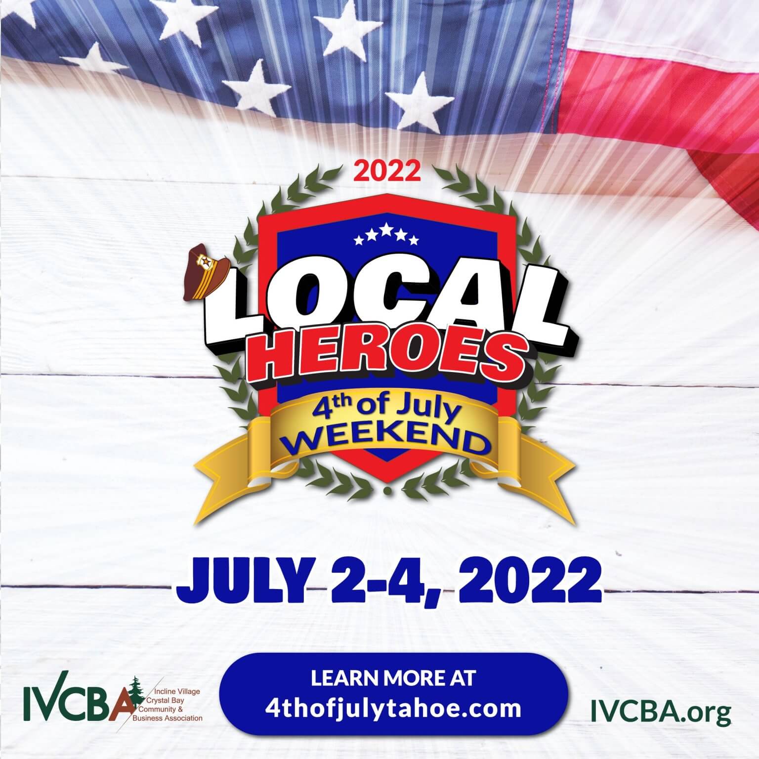 Incline Village to Host Local Heroes 4th of July Celebration July 24